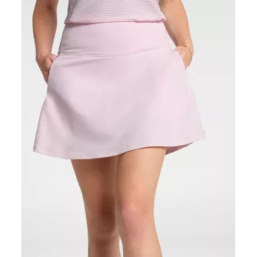 NWT CALIA Women's 15" Luminous Pink High Waist Skort Sizes S + XL